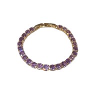 Bracelet carré en zircon de style européen et américain 2026, fabriqué en cuivre écologique, luxueux et élégant, parfait pour les femmes