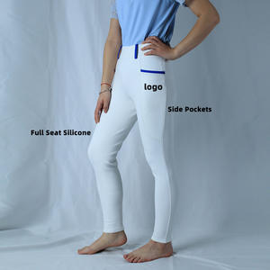 Pantalon d'équitation unique ARLAN pour femme, polo d'équitation à manches courtes, vêtements d'équitation - Product Image 1