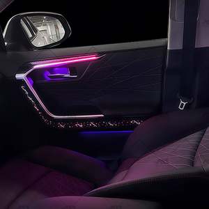 Luces de decoración de interiores Luces de ambiente interiores de coche multicolor Luces de ambiente LED para accesorios Toyota RAV4 - Product Image 3