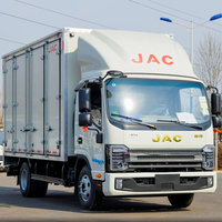 Camión de Carga con Caja de Gran Volumen JAC 4X2 Diésel con Motor Cummins de 5 Toneladas, Nueva Marca China 2026