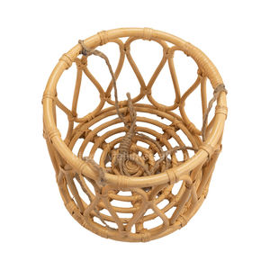 Best Selling Eco-Friendly Rattan <b>Hanging</b> Planter <b>Storage</b> <b>Baskets</b> Custom Sizes Wholesale From Vietnam Viettimecraft Brand - Product Image 3