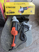 Meuleuse d'angle robuste sans balais de 230 mm, outil électrique de qualité industrielle, construction en aluminium pour la découpe de pierre intensives