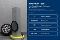 IT681 Certifié CE, Gonfleur d'air numérique à monnayeur en acier inoxydable avec affichage numérique pour 4 pneus, pour moto