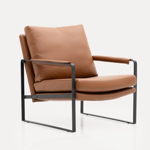 <span class=keywords><strong>Poltrona</strong></span> di Design Italiano JINYU, Lussuosa Sedia in Tessuto Marrone per Soggiorno e Hotel, <span class=keywords><strong>Poltrona</strong></span> di Alta Gamma per il Relax - Product Image 3