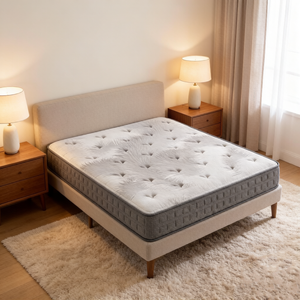 Matelas hybride à ressorts ensachés avec couche de mousse haute résilience et housse en tissu respirant pour hôtels et usage domestique - Prix - Product Image 3