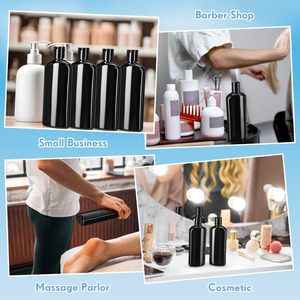 Empty Shampoo Lotions Package 50ml 100ml 150ml 250ml 300ml PET Plastic <b>Bottles</b> with Press Disc Cap - Product Image 5