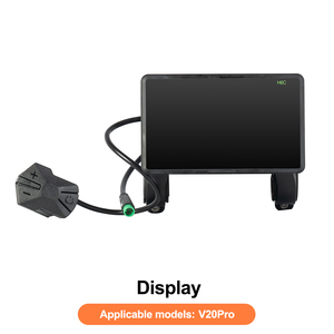 Venta al por mayor de fábrica: Pantalla original Fatbike V20, versión UE, H6C NFC LCD, impermeable, DC. Pantalla Fatbike V20, piezas Fatbike V20 Pro. - Product Image 2