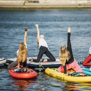 Planche à pagaie <span class=keywords><strong>gonflable</strong></span> pour le surf Kayak Long Flying <span class=keywords><strong>Paddle</strong></span> Wake Surf Rescue Board Fin Balance Wind Adult High Performance - Product Image 4