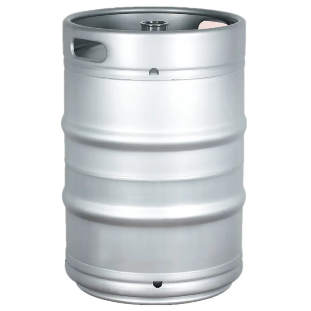 Nuovo barile di birra commerciale in acciaio inossidabile da 60 litri 15.5 galloni (1/2 barili)-lancia Sankey D System made in china