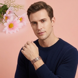 Bracelet de Thérapie Magnétique en Cuivre Pur 100% Véritable, Ancien, pour la Santé, Bijou de Mode, Cadeau Classique Unisexe pour la Guérison - Product Image 4