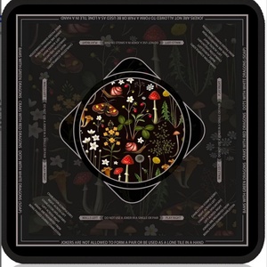Mahjong Table Mat Non-slip Silent <b>Edge</b>-locking <b>Rubber</b> Pad Washable Wrinkle-resistant American-style 4 Player Entertainment - Product Image 5
