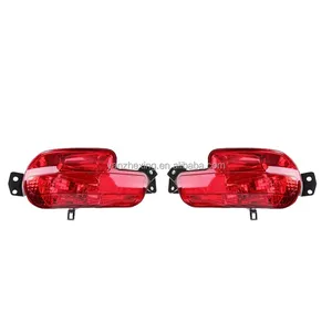 YZX lampu rem reflektor Bumper belakang lampu Stop belakang lampu kabut tanpa bohlam untuk Peugeot 408 2009-2012