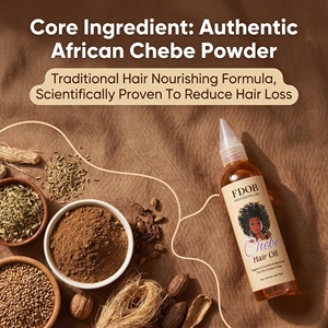 Olio per la Crescita dei Capelli Chebe Africano Puro, Formula Tradizionale, Riduce la Rottura, Trattamento Nutriente per il Cuoio Capelluto, per Capelli Neri, OEM Accettato - Product Image 4