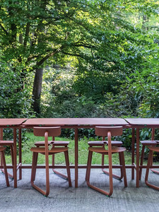 Conjunto de <span class=keywords><strong>Bistro</strong></span> de Hierro Forjado de Diseño Vibrante para Exteriores |   Mesa y Sillas Elegantes para Hoteles, Cafeterías y Terrazas de Jardín - Product Image 3