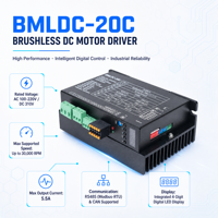 Pilot de moteur BLDC haute tension Palo 20C--1100W--CA IP54 AC110V-220V/DC160V-310V
