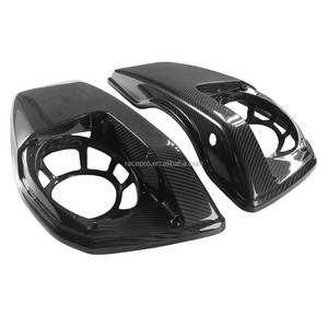 RP5534-1022F Fundas de Fibra de Carbono Brillante 3k Twill para Alforjas Exteriores de Motocicleta FXLR FXLRS FXLRST FXRST - Product Image 3