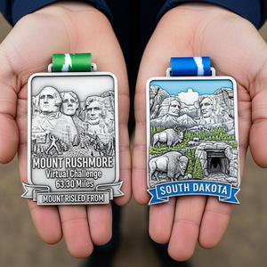 मुफ्त कस्टम डिजाइन लोगो के साथ खेल के लिए कारखाने थोक बिक्री कस्टम पुरस्कार पदक - Product Image 4