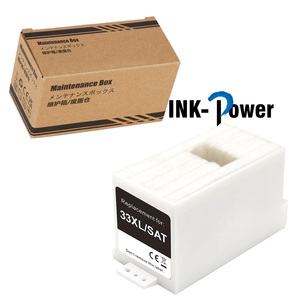 Mực-Điện 33XL SAT Tương Thích TANK TANK Mực Thải Pad Hộp Bảo Trì Cho <span class=keywords><strong>Epson</strong></span> XP-700 XP-530 XP-630 XP-830 EP-712A Máy In - Product Image 1