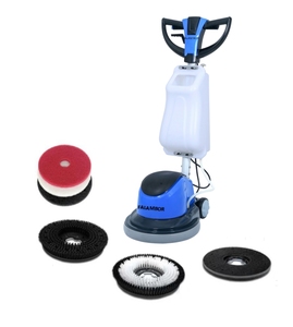 Nettoyeur de sols de 17 pouces, machine à nettoyer les sols, balais et brosses pour le nettoyage des sols, machine de nettoyage de la pierre - Product Image 4