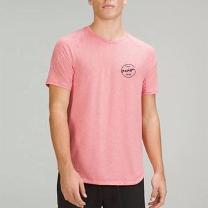 เสื้อยืดผ้าฝ้ายคอตตอนสีขาวสำหรับผู้ชายผ้าคอตตอนคอมโบ100% หนาพิมพ์ลายแบบเรียบสำหรับผู้ชาย - Product Image 4