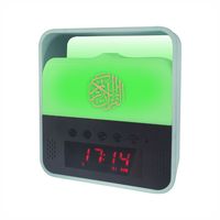 Lampu Speaker Alquran Muslim Tanpa Kabel, Kontrol Aplikasi Hadiah Islam Warna-warni Pemutar MP3 Radio Quran