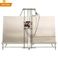 Mini scie à panneaux industrielle combinée avec guide de coupe électronique à base de bois Altendrof, table coulissante pliable, support portable