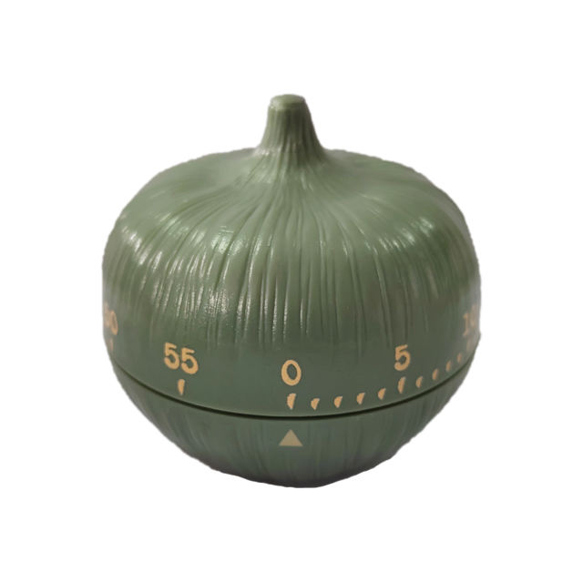 Onion Shaped Timer Manually Operated Mechanical Timer 60 Minute Countdown Kitchen Timer