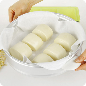 Cotton Gauze Steamer Cloth Non Stick Breathable For Steamed Buns And Mantou Food Steamer Parts - Product Image 2