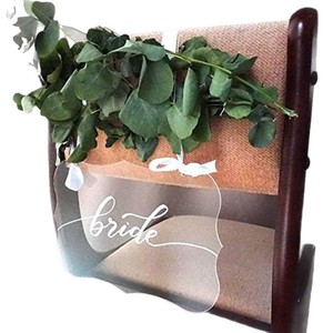 Letrero Colgante Transparente de Acrílico Personalizado, Modelo 31746, para Fiestas Familiares, Tiendas Minoristas, Amantes de la Caligrafía - Product Image 5