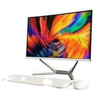 Procesador I7 de 4.ª Generación, 23.8, 24 Núcleos, Core I7 de 10.ª Generación, PC Negro para Juegos y Negocios, Pantalla LCD, Sistema Barebone Intel I7