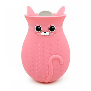 Cute Cat Shape Portable <strong>Microwave</strong> <strong>Heating</strong> Bottle Massage Silicone Hot Water <strong>Bag</strong> - Product Image 3