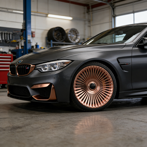 Jantes forgées multi-rayons CW-1001 en or rose, 15-26 pouces, pour voitures particulières <span class=keywords><strong>Audi</strong></span> <span class=keywords><strong>Q8</strong></span>, Tesla Model 3, Range Rover Sport, BMW Série 3 - Product Image 1