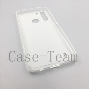 Fabricante al por mayor mate TPU casos suave esmerilado contraportada funda de silicona para teléfono móvil para <span class=keywords><strong>Motorola</strong></span> Moto One Fusion negro - Product Image 4