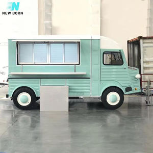 Nieuw Geboren Multifunctionele Fastfood Aanhangwagen Elektrische Mobiele Foodtrucks Beschikbaar Aanpasbare Shoarma Foodtruck Te Koop - Product Image 1