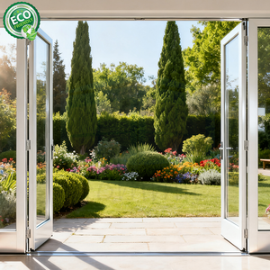 Foshan ประตูบานเลื่อนอลูมิเนียมกันเสียงพร้อมตาข่ายสแตนเลสกระจกเทมเปอร์สองชั้น - Product Image 5