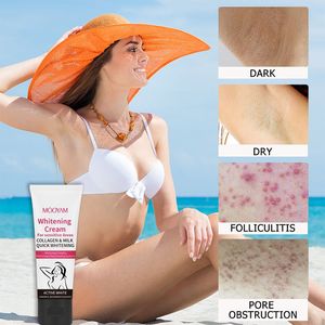 Crema Blanqueadora para Axilas y Zonas Sensibles del Cuerpo, Marca Blanca, para Piel Oscura - Product Image 2