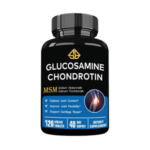Suplementos OEM de Glucosamina, Condroitina y MSM para la Salud de las Articulaciones en Adultos, Aumento de Energía, 120 Tabletas/Botella - Product Image 1