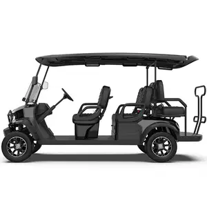 New Design Safe Short Waiting Time Factory Direct Fashion Designed 6 Seat Electric Golf Cart