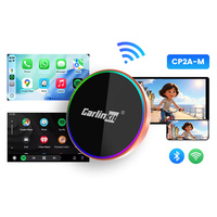 Adaptateur vidéo sans fil 5-en-1 pour Carplay et Android Auto, télécommande, boîte AI, visionnez Netflix et YouTube avec Samsung Dex Airplay