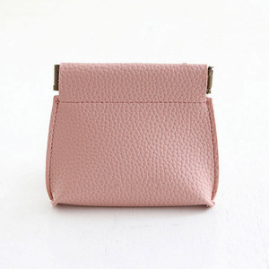 Korean style mini <b>makeup</b> bag/lipstick bag/PU leather lychee textured snap coin purse/perfume bottle <b>case</b> - Product Image 5