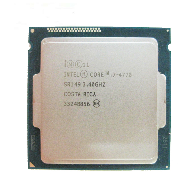 ICOOLAX Wholesale Used 7 CPU Cores I7 5700g 5700x 5800x 7700x PC Parts Processor I7 4770 2600 3770 I5 4460 4590