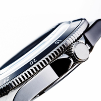 Montres de plongée classiques pour hommes, mouvement japonais, étanches à 100 mètres, en acier inoxydable, nouvelle sortie