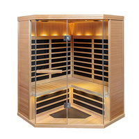 Sauna intérieur pouvant accueillir de 1 à 8 personnes, sauna intérieur sec/humide personnalisé, sauna intérieur en bois avec différents styles