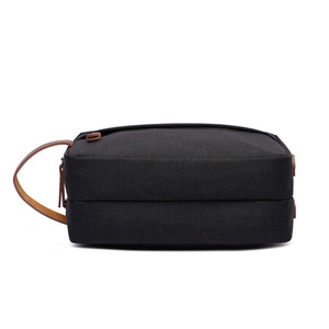 Prezzo all'ingrosso borsa cosmetica in poliestere borsa per il trucco borsa cosmetica da viaggio portatile di grande capacità - Product Image 3