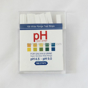 <strong>PH</strong> <strong>Test</strong> <strong>Strips</strong> Litmus Paper <strong>PH</strong> <strong>4.5</strong>-9.0 Alkaline Acid <strong>Test</strong> Paper for Urine Saliva Urine Testing - Product Image 1