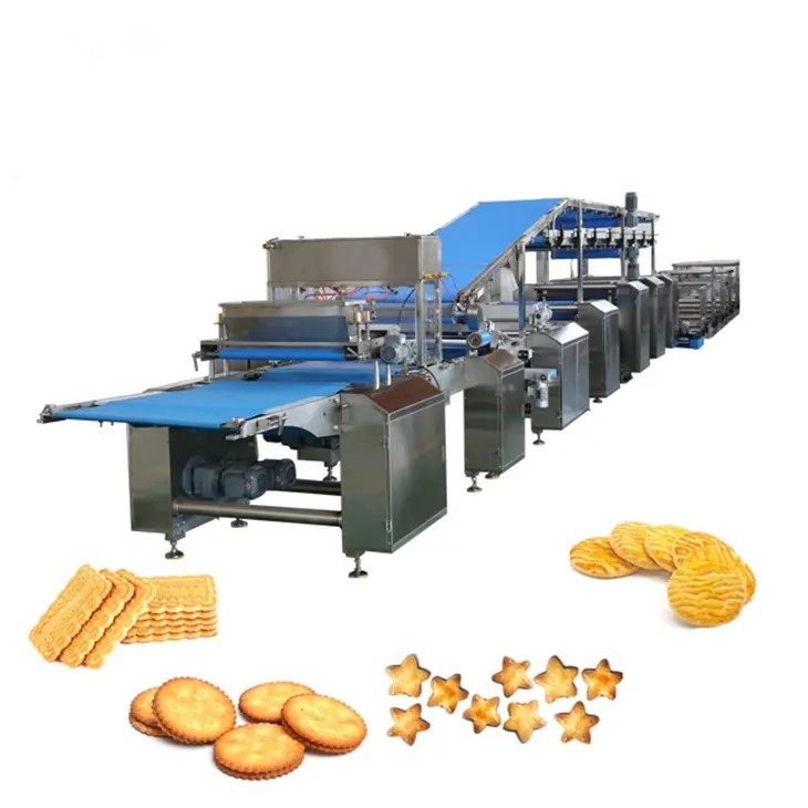 Máy sản xuất bánh quy Chất lượng cao SUS304; máy chế biến bánh quy quay