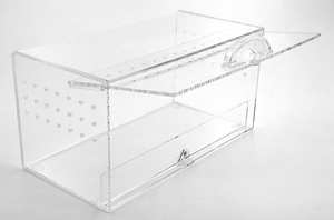 Acrylique Pet Habitat Vitrine Empilable Boîte Éleveur Insecte <span class=keywords><strong>Reptile</strong></span> Acrylique <span class=keywords><strong>Cage</strong></span> Pet House Jump Spider Tarantula - Product Image 4