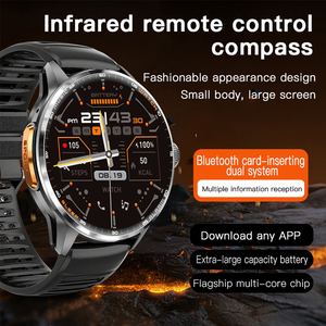 Smartwatch H100 4G con SIM, <span class=keywords><strong>3</strong></span>+32GB, Display AMOLED da 1.8 Pollici, NFC, GPS, Monitoraggio Salute, Android, per Uomo e Donna 2026 - Product Image 1