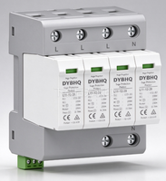 Dispositif de protection contre les surtensions - SPD Type 1+2 SPD 3+NPE 25kA Classe I+II SPD de type enfichable Type 1+2 SPD 10/350μs Protection contre la foudre