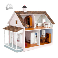 Nouvelle conception de villa en acier léger avec plans de maison à 3 chambres, style hôtel en bois